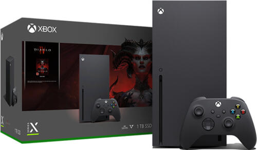 Microsoft Xbox Series X - 1TB Diablo IV Bundle schwarz