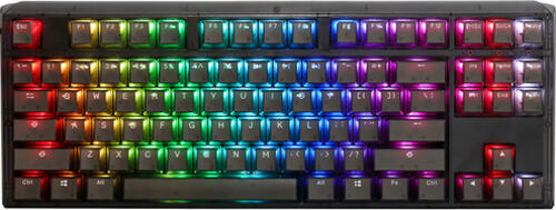 Ducky One 3, Layout: DE, mechanisch, Cherry MX RGB Red, RGB, Gaming-Tastatur