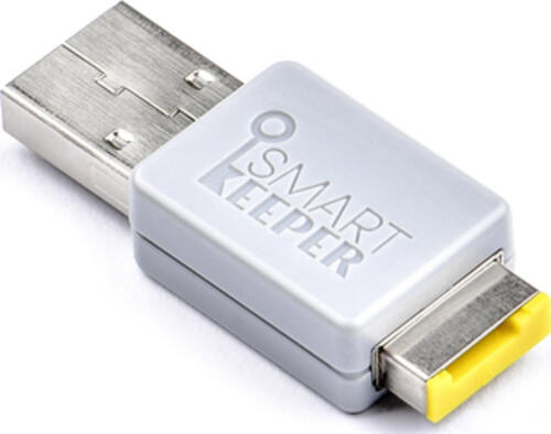 Smartkeeper OM03YL Schnittstellenblockierung MicroSD card, USB Typ-A Gelb 1 Stück(e)