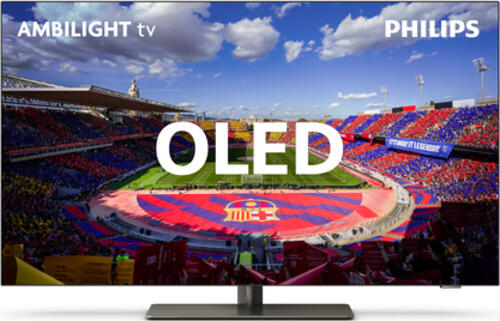 Philips 55OLED808/12 Fernseher 139,7 cm (55) 4K Ultra HD Smart-TV WLAN Grau, Metallisch 1000 cd/m