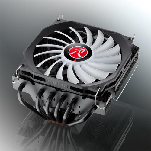 RAIJINTEK PALLAS 120 SERIES Prozessor Flüssigkeitskühlung 12 cm Schwarz 2 Stück(e)