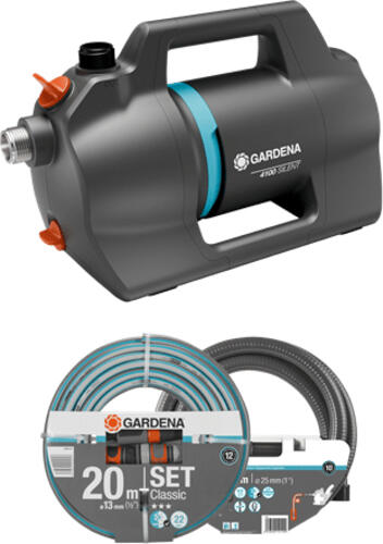 Gardena 9055-20 Wasserpumpe 600 W Schwerkraftpumpe 3,9 bar 4200 l/h