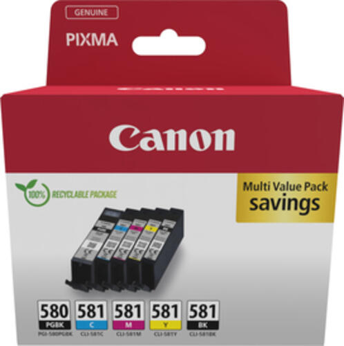 Canon PGI-580/CLI-581 PGBK/C/M/Y/BK Multipack