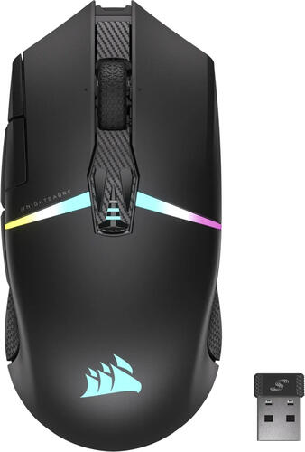 Corsair CH-931B011-EU Maus Gaming rechts RF Wireless + Bluetooth Optisch 26000 DPI