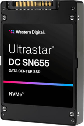 Western Digital Ultrastar DC SN655 U.3 7,87 TB PCI Express 4.0 NVMe TLC 3D NAND
