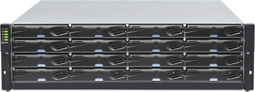 Infortrend EonStor DS 2016 Gen2 SAN Rack (3U) 2 GB DDR3 Schwarz, Silber