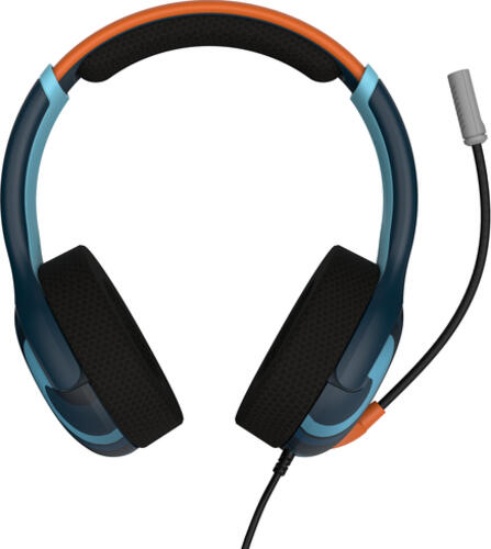 PDP Airlite Glow Kopfhörer Kabelgebunden Kopfband Gaming Schwarz, Blau, Orange