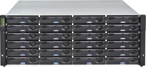 Infortrend EonStor DS 2024 Gen2 SAN Rack (4U) 2 GB DDR3 Schwarz, Silber