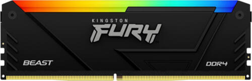 Kingston Technology FURY 16GB 3200MT/s DDR4 CL16 DIMM 1Gx8 Beast RGB