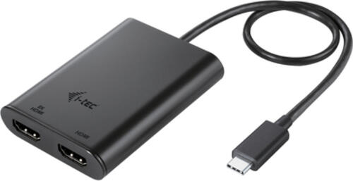 i-tec USB-C Dual 4K/60Hz (single 8K/30Hz) HDMI Video Adapter