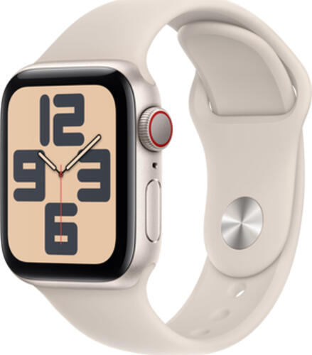 Apple Watch SE OLED 40 mm Digital 324 x 394 Pixel Touchscreen 4G Beige WLAN GPS