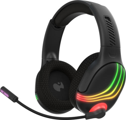 PDP 049-032-BK Kopfhörer & Headset Kabellos Kopfband Gaming Bluetooth Schwarz