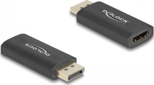 DeLOCK Aktiver DisplayPort 1.4 zu HDMI Adapter 8K mit HDR Funktion