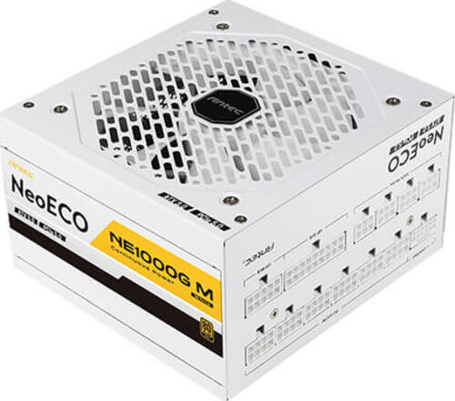 Antec Neo ECO Modular NE1000G M White ATX 3.0 Netzteil 1000 W 20+4 pin ATX Weiß