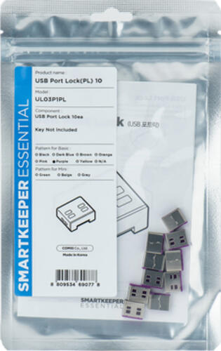 Smartkeeper UL03P1PL Schnittstellenblockierung USB Typ-A Violett 1 Stück(e)