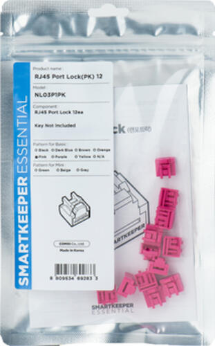 Smartkeeper NL03P1PK Schnittstellenblockierung RJ-45 Pink 1 Stück(e)