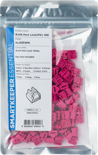 Smartkeeper NL03P2PK Schnittstellenblockierung RJ-45 Pink 1 Stück(e)