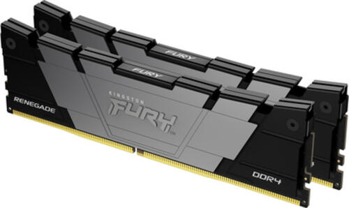 Kingston Technology FURY 16GB 3200MT/s DDR4 CL16 DIMM (2er-Kit) Renegade Black