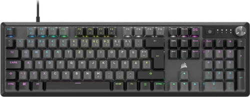 Corsair K70 CORE RGB Tastatur Gaming USB QWERTZ Deutsch Grau