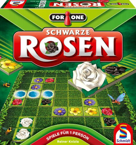 Schmidt Spiele For One – Schwarze Rosen, Reiner Knizia