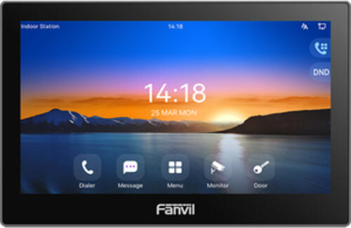 Fanvil I504W Video-Zugangssystem 17,8 cm (7) Schwarz