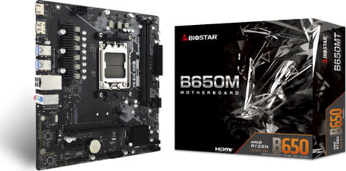 Biostar B650MT Motherboard AMD B650 Sockel AM5 micro ATX