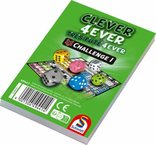 Schmidt Spiele Clever 4ever - Challenge Block, Wolfgang Warsch