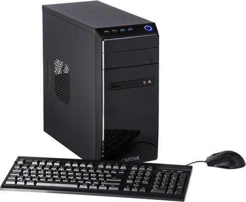 CAPTIVA B4A 21V1 AMD Ryzen 3 8 GB DDR4-SDRAM 1,26 TB HDD+SSD Windows 11 Pro PC