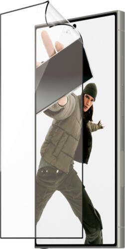 PanzerGlass  MATRIX Screen Protector mit D3O Samsung Galaxy S24 Ultra  Ultra-Wide Fit m. AlignerKit