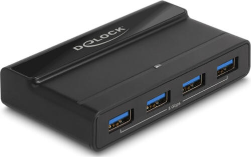 DeLOCK USB 5 Gbps Switch 4 x Gerät und 2 x Host