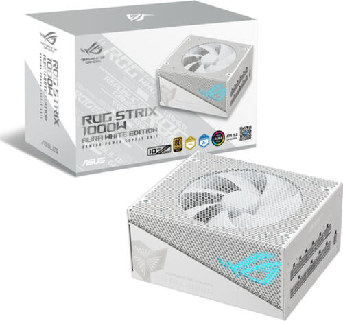 ASUS ROG -STRIX-1000G-AURA-WHITE-GAMING Netzteil 1000 W 24-pin ATX ATX Weiß