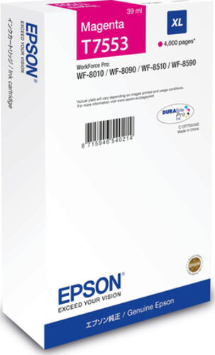 Epson C13T75534N Druckerpatrone 1 Stück(e) Original Hohe (XL-) Ausbeute Magenta