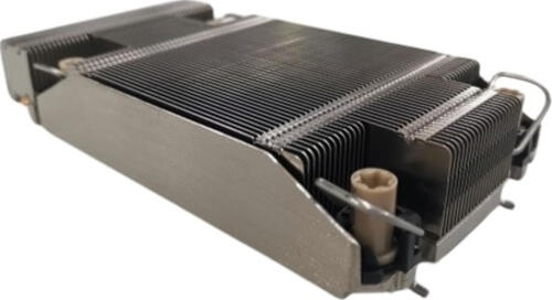 DELL 412-BBFN Computerkühlsystem Prozessor Kühlkörper/Radiator Silber