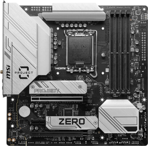 MSI B760M Ptoject Zero Intel B760 LGA 1700 micro ATX