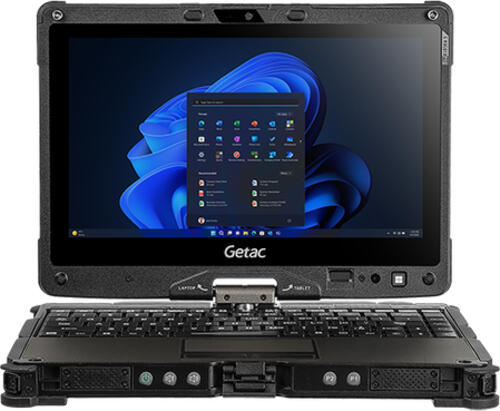 Getac V110 G7 Intel Core i5 i5-1235U Hybrid (2-in-1) 29,5 cm (11.6) Touchscreen Full HD 32 GB DDR4-SDRAM 512 GB SSD Wi-Fi 6E (802.11ax) Windows 11 Pro Schwarz