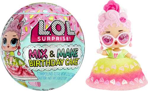 L.O.L. Surprise! Mix & Make Birthday Cake Tots Asst in PDQ