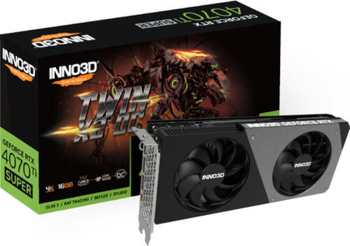 Inno3D GEFORCE RTX 4070 Ti SUPER TWIN X2 OC NVIDIA 16 GB GDDR6X