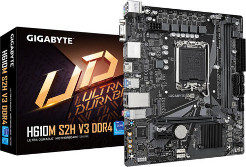 GIGABYTE H610M S2H V3 DDR4 Motherboard Intel H610 Express LGA 1700 micro ATX