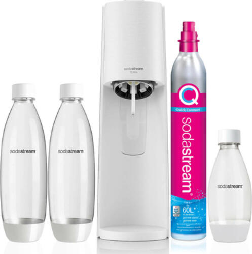 SodaStream Terra weiß Value Pack x3