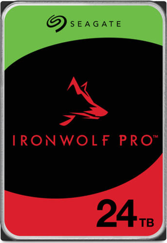 Seagate IronWolf Pro ST24000NT002 Interne Festplatte 24 TB 7200 RPM 512 MB 3.5 Serial ATA III