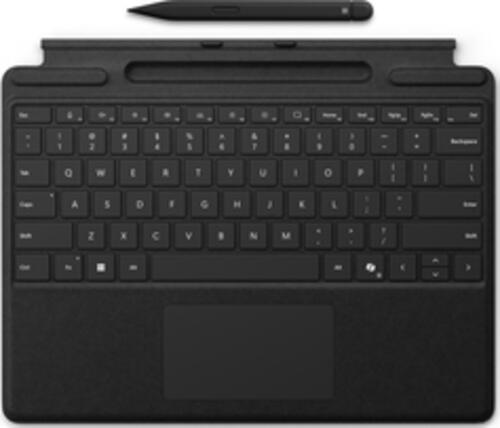 Microsoft Surface Pro Keyboard with Slim Pen for Business QWERTZ Deutsch Microsoft Cover port Schwarz