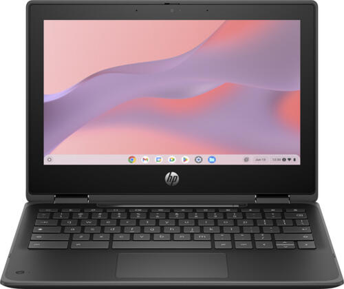 HP G5 Intel N N100 Chromebook 29,5 cm (11.6) Touchscreen HD 8 GB LPDDR5x-SDRAM 64 GB eMMC Wi-Fi 6E (802.11ax) ChromeOS Schwarz