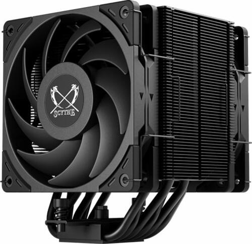 Scythe Mugen 6 Dual Fan Black Edition Prozessor Ventilator 12 cm Schwarz 1 Stück(e)