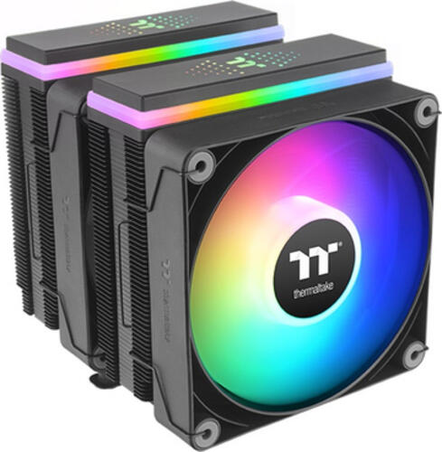 Thermaltake ASTRIA 600 Prozessor Luftkühlung 12 cm Schwarz 2 Stück(e)