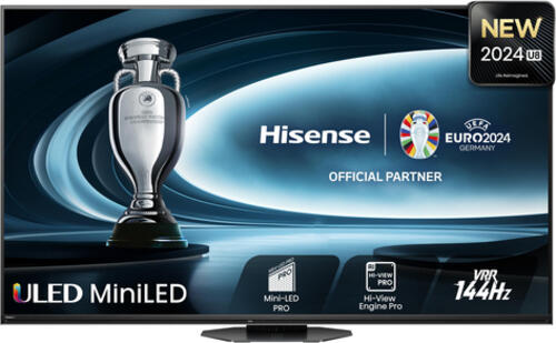 Hisense 75U8NQ Fernseher 190,5 cm (75) 4K Ultra HD Smart-TV Schwarz 3000 cd/m