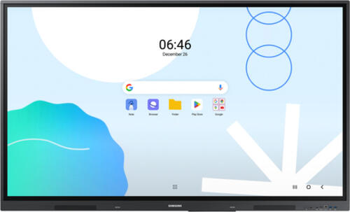 Samsung WA86D Interaktives Whiteboard 2,18 m (86) 3840 x 2160 Pixel Touchscreen Grau