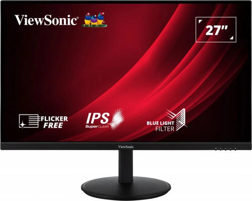 Viewsonic VG Series VG2709-2K-MHD-2 LED display 68,6 cm (27) 2560 x 1440 Pixel Quad HD Schwarz