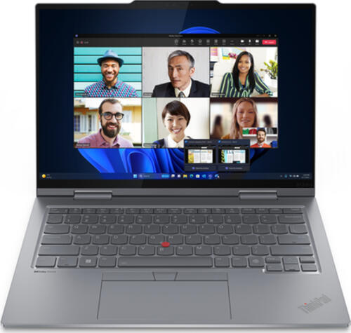 Lenovo ThinkPad X1 2-in-1 Intel Core Ultra 7 155U Hybrid (2-in-1) 35,6 cm (14) Touchscreen 2.8K 32 GB LPDDR5x-SDRAM 1 TB SSD Wi-Fi 6E (802.11ax) Windows 11 Pro Grau