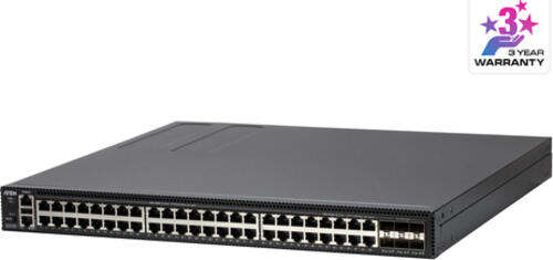 ATEN 54-Port Layer 2+ Gigabit Ethernet Managed Switch