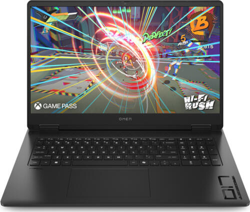 OMEN by HP 17-db0096ng AMD Ryzen 9 8945HS Laptop 43,9 cm (17.3) Quad HD 32 GB DDR5-SDRAM 1 TB SSD NVIDIA GeForce RTX 4060 Wi-Fi 6 (802.11ax) Windows 11 Home Schwarz